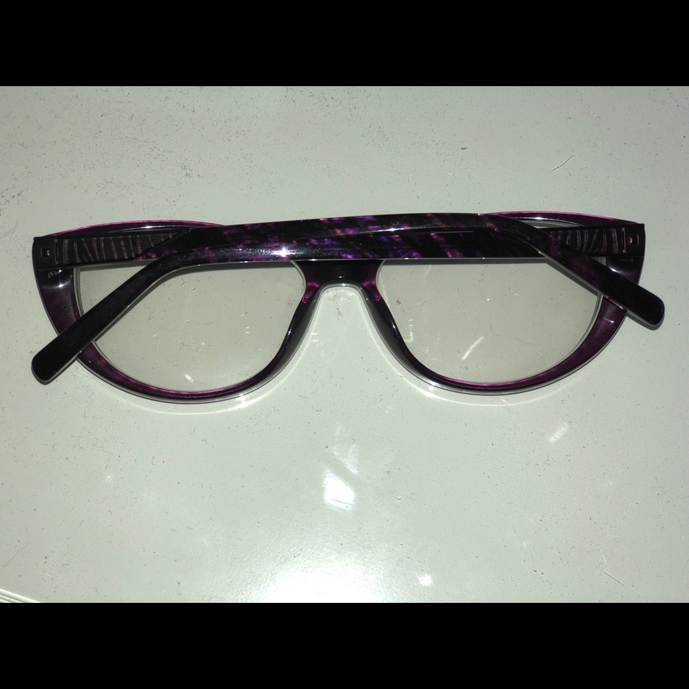 Purple Cat Eye Prescription glasses - Picture 2 of 2